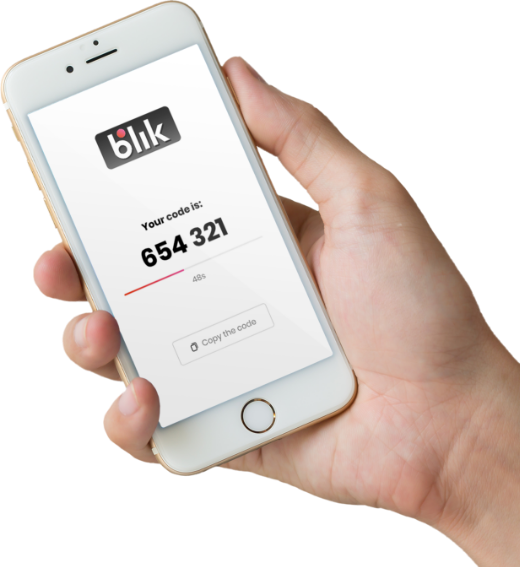 BLIK mobile payment illustration illustration blik